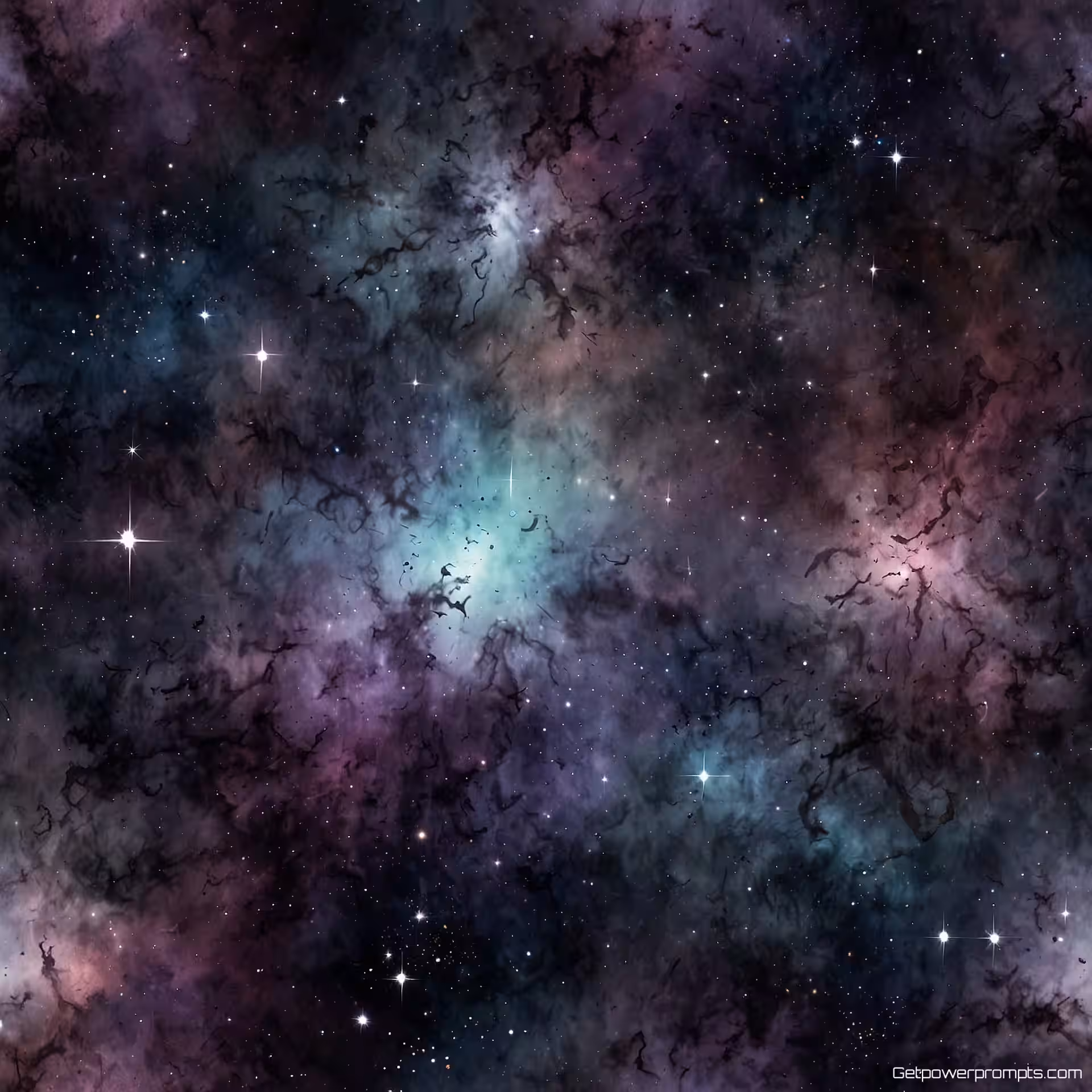 Nevel, digitale kunsttextuur, aquarel, macroperspectief, zacht omgevingslicht verlichting, rood en goud, hemelse patronen, nevelformaties, sterrenhopen, kosmische stofwolken, naadloze herhaling, etherische sfeer, diepe ruimte-esthetiek, astronomische details