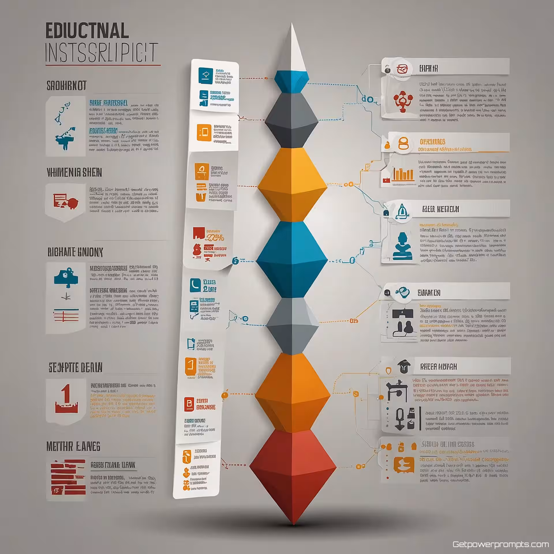 Educatieve infographic, vector infographic illustratie, minimalistisch stijl, verticale lay-out lay-out, zakelijk kleurenschema kleurenschema, schone vectorlijnen, data visualisatie elementen, modern infographic ontwerp, effen kleur achtergrond, schaalbare vectorafbeeldingen, informatiehiërarchie, professionele presentatie