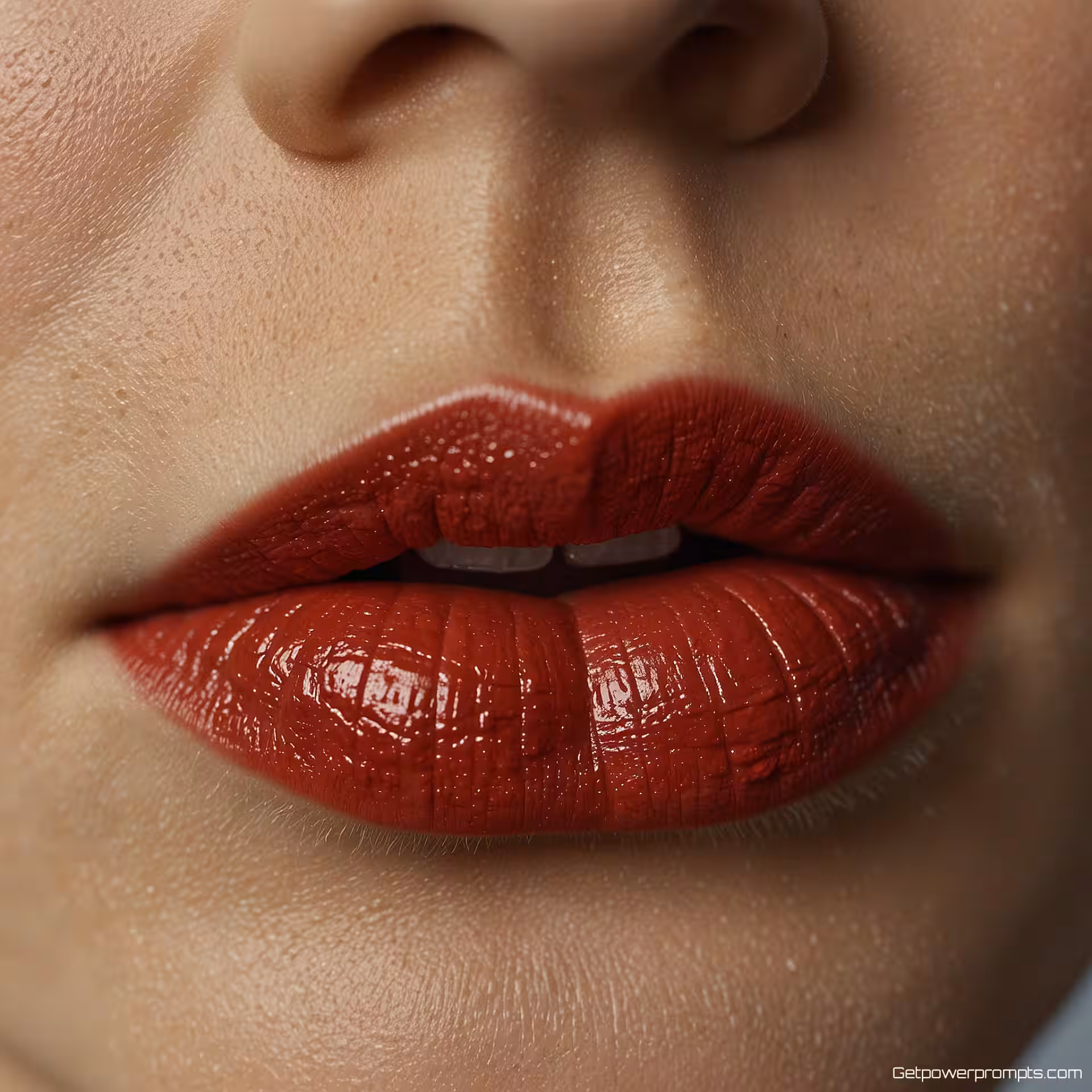 Luxe lippenstift, macrofotografie, zachte focus stijl, natuurlijk licht verlichting, schone witte achtergrond, extreem close-up perspectief, productdetail focus, ondiepe scherptediepte, professionele schoonheidsesthetiek, scherp detail, commerciële kwaliteit