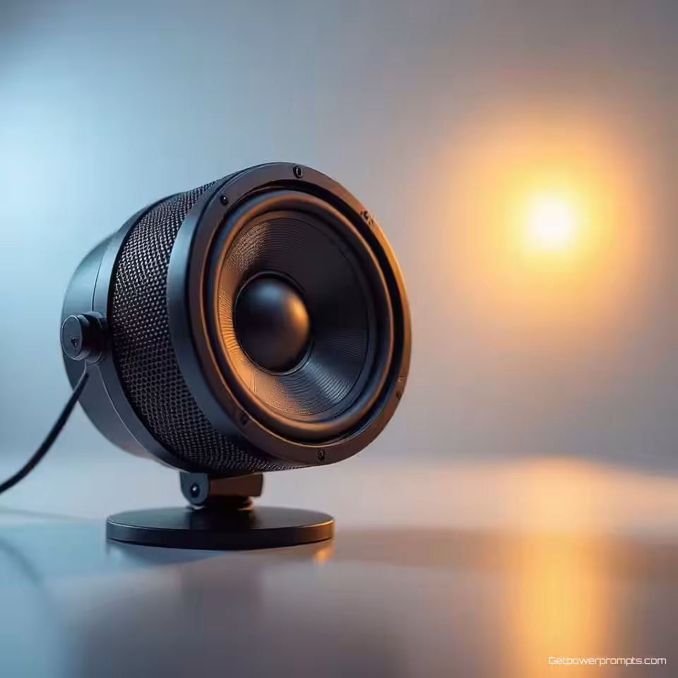 Spreker close-up, fotorealistisch miniatuurontwerp, energiek sfeer, close-up perspectief, zacht licht belichting, effen kleur achtergrond, klikwaardige visuele, professionele videomarketing, platform-geoptimaliseerd formaat, boeiende miniatuursamenstelling, merkconsistente ontwerp