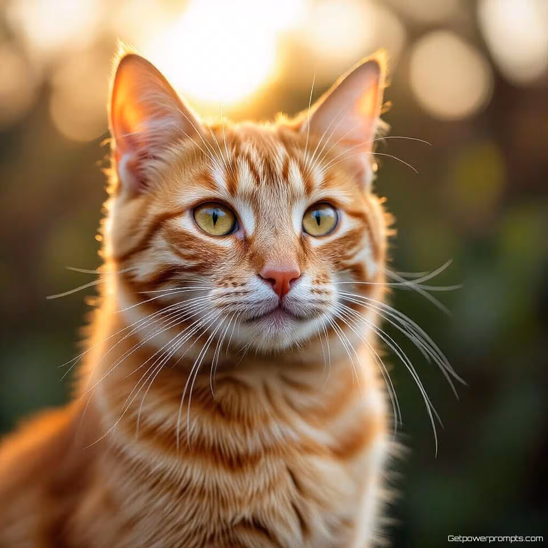 Ginger tabby kat, fotorealistisch, close-up perspectief, natuurlijke belichting belichting, effen kleur achtergrond, warme aardtinten, ondiepe scherptediepte, Instagram story-formaat, speelse huisdier esthetiek, zachte achtergrond focus, boeiende diereninhoud, sociale media huisdierfotografie, authentieke huisdierpersoonlijkheid, mobiel geoptimaliseerde lay-out