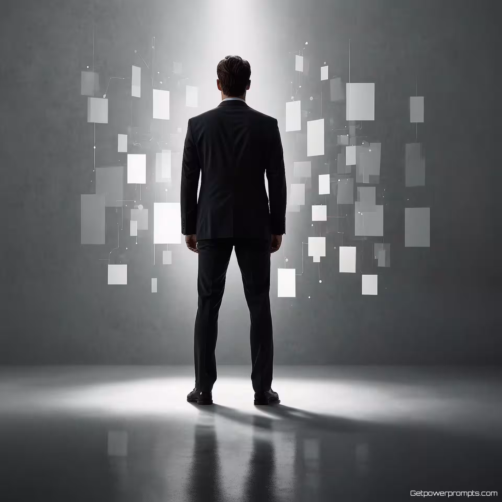 Digitale transformatie, minimalistische illustratie, inspirerend sfeer, abstract patroon achtergrond, zacht licht belichting, professionele LinkedIn-post, thought leadership visual, centrale compositie perspectief, conceptueel zakelijk inzicht, moderne zakelijke esthetiek