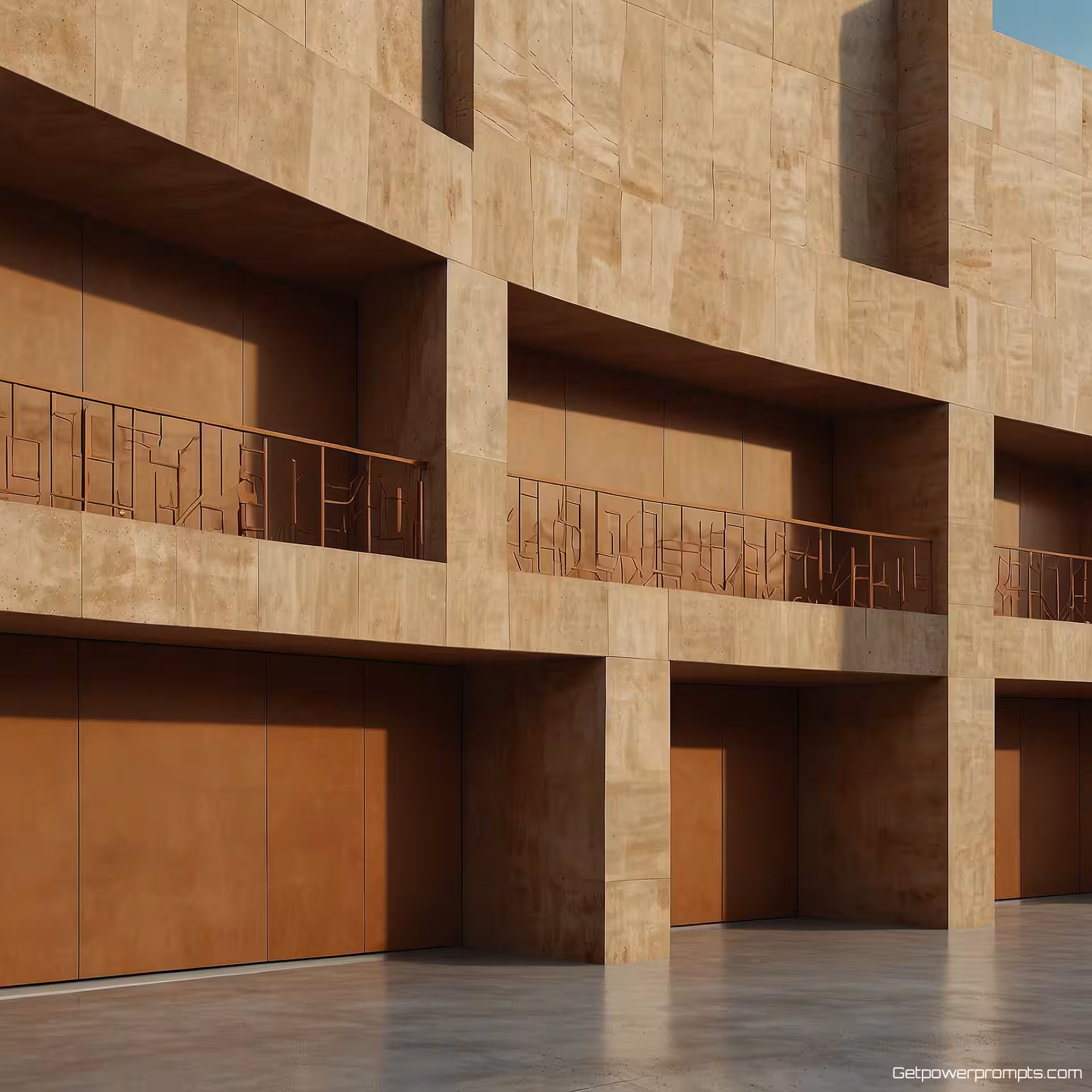 Geometrisch architectonisch detail, architectonische illustratie, serieus sfeer, natuurlijk achtergrond, kunstlicht verlichting, geometrische patronen, schone architectonische lijnen, moderne website hero-afbeelding, monochroom, professioneel ontwerp, structurele compositie, negatieve ruimte