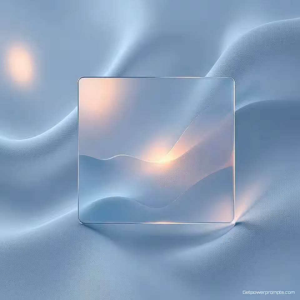 Interface paneel, digitale kunst, serieus sfeer, verloop achtergrond, zacht licht verlichting, glas morfisme esthetiek, doorschijnende lagen, mat glas effect, subtiele schaduwen, moderne website hero afbeelding, schoon ontwerp, etherisch uiterlijk, pastel kleuren, zachte verloopkleuren, diepte illusie