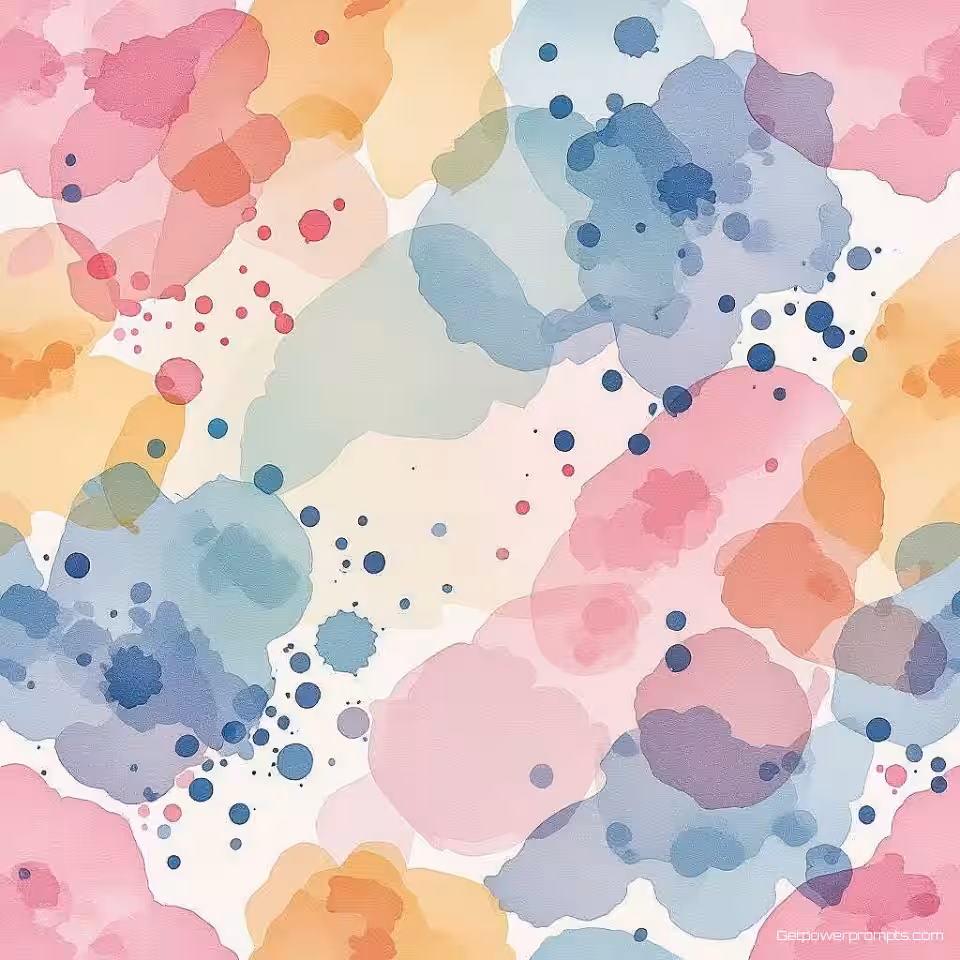 Aquarel spatten aquarel textuur, verloop wassing achtergrond, pasteltinten kleurenschema, abstracte vloeibare patronen, organische verfeffecten, naadloos herhalende webachtergrond, zacht omgevingslicht, professionele digitale kunst, subtiele pigmentdetails, artistieke aquarel wassing