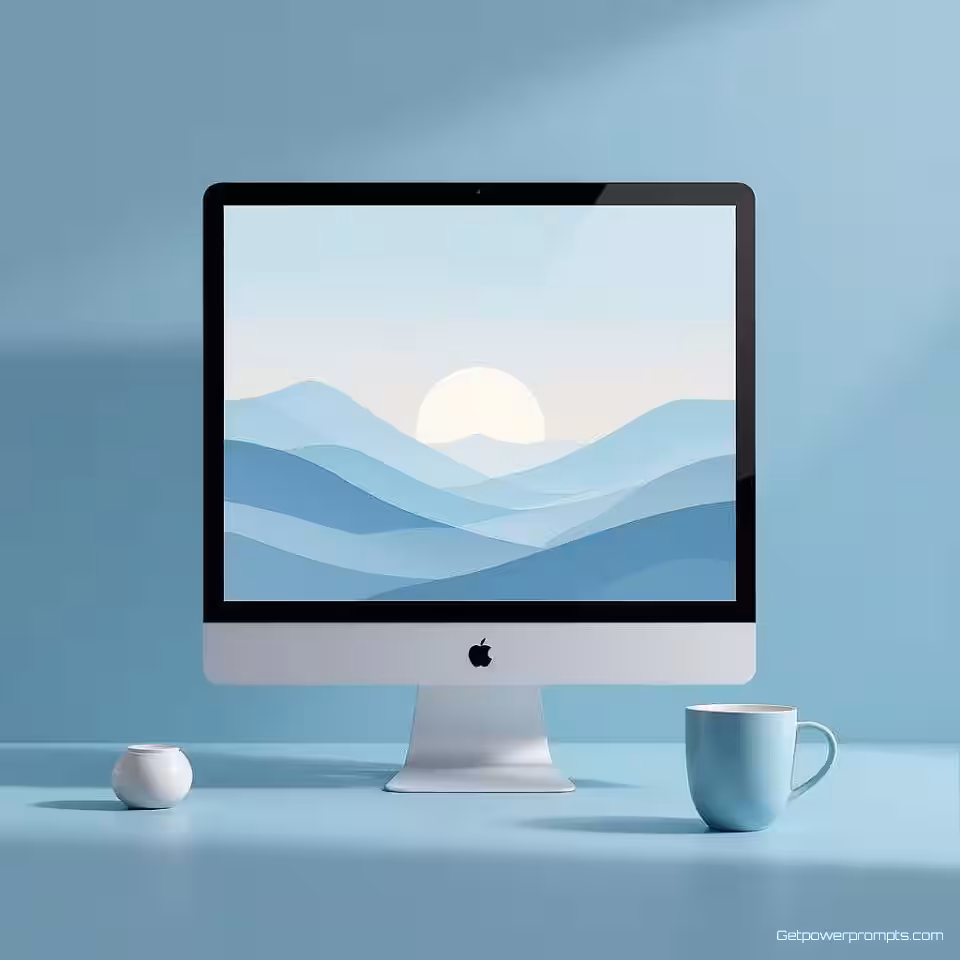 Productpresentatie, digitale illustratie, serieus sfeer, gradiënt achtergrond, zacht diffuus licht belichting, minimalistische esthetiek, schone compositie, professionele landingspagina hero, scherpe focus, commerciële kwaliteit