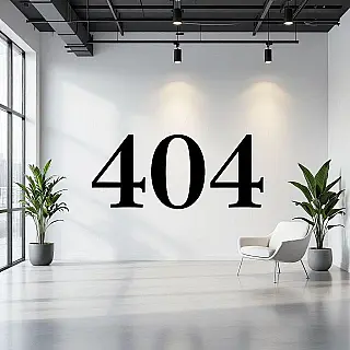 404, minimalistisch, professioneel sfeer, schone witte achtergrond, zacht licht verlichting, minimalistische typografie, schoon ontwerp, gecentreerde compositie, monochroom, digitale kunst, subtiele texturen, negatieve ruimte, elegante lettervormen