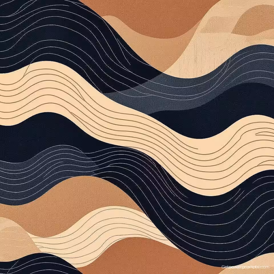 Stromende waterpatronen, minimalistisch, effen kleur achtergrond, aardetinten, organische patronen, natuurlijke texturen, website achtergrond, subtiele diepte, naadloze herhaling, modern webdesign, schoon esthetisch, professioneel