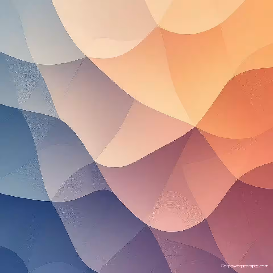 Geometrische patronen, minimalistisch, gradiënt achtergrond, warme tonen, zacht licht verlichting, subtiele diepte, modern webdesign, schoon esthetisch, professioneel, naadloze integratie