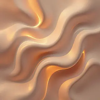 Vloeibaar marmer patronen, fotorealistisch, gradiënt achtergrond achtergrond, warm kleurenpalet, zachte diffuse verlichting verlichting, organische stroompatronen, vloeistofdynamica simulatie, vloeiende gradient overgangen, website achtergrond, modern webdesign, etherische sfeer, professionele esthetiek, naadloze integratie, natuurlijke beweging