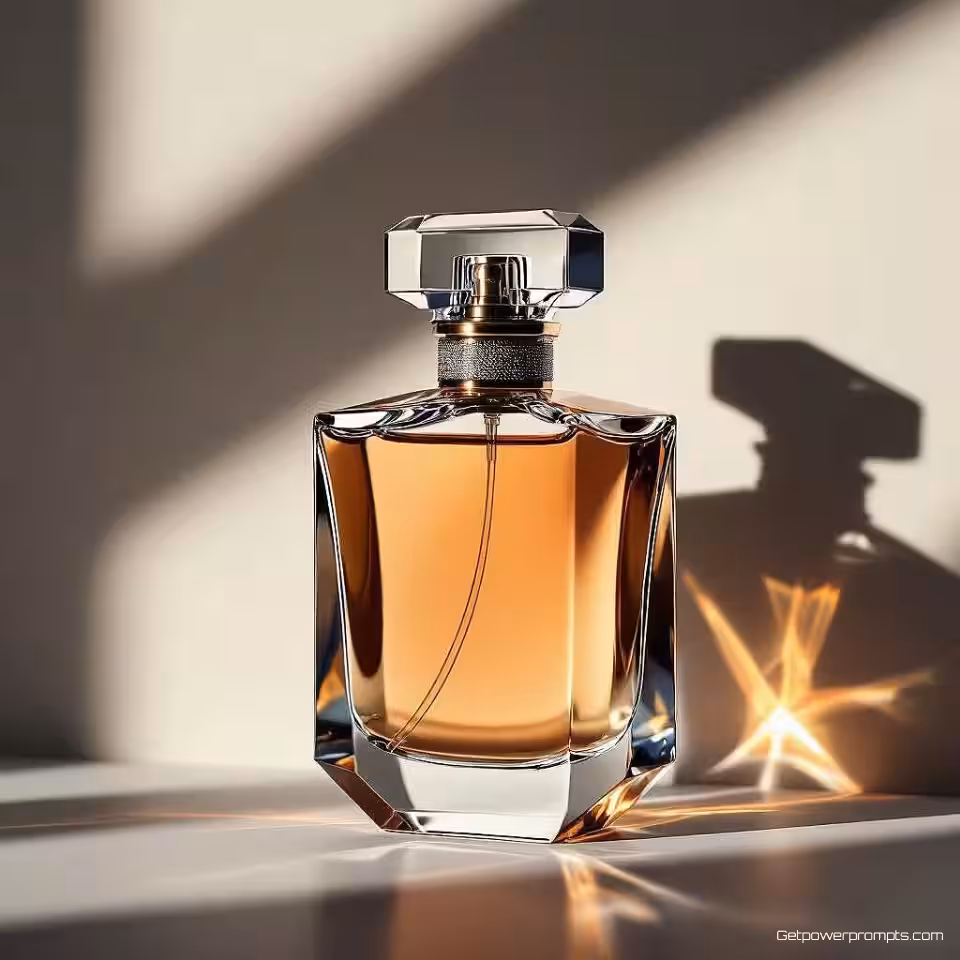 Parfumflesje, schaduwspel fotografie, minimalistisch achtergrond, dramatische zijverlichting verlichting, dramatisch sfeer, close-up perspectief, promotiebanner ontwerp, creatieve schaduweffecten, commerciële esthetiek, scherpe focus, dramatische silhouet, artistieke productpresentatie, professionele fotografie