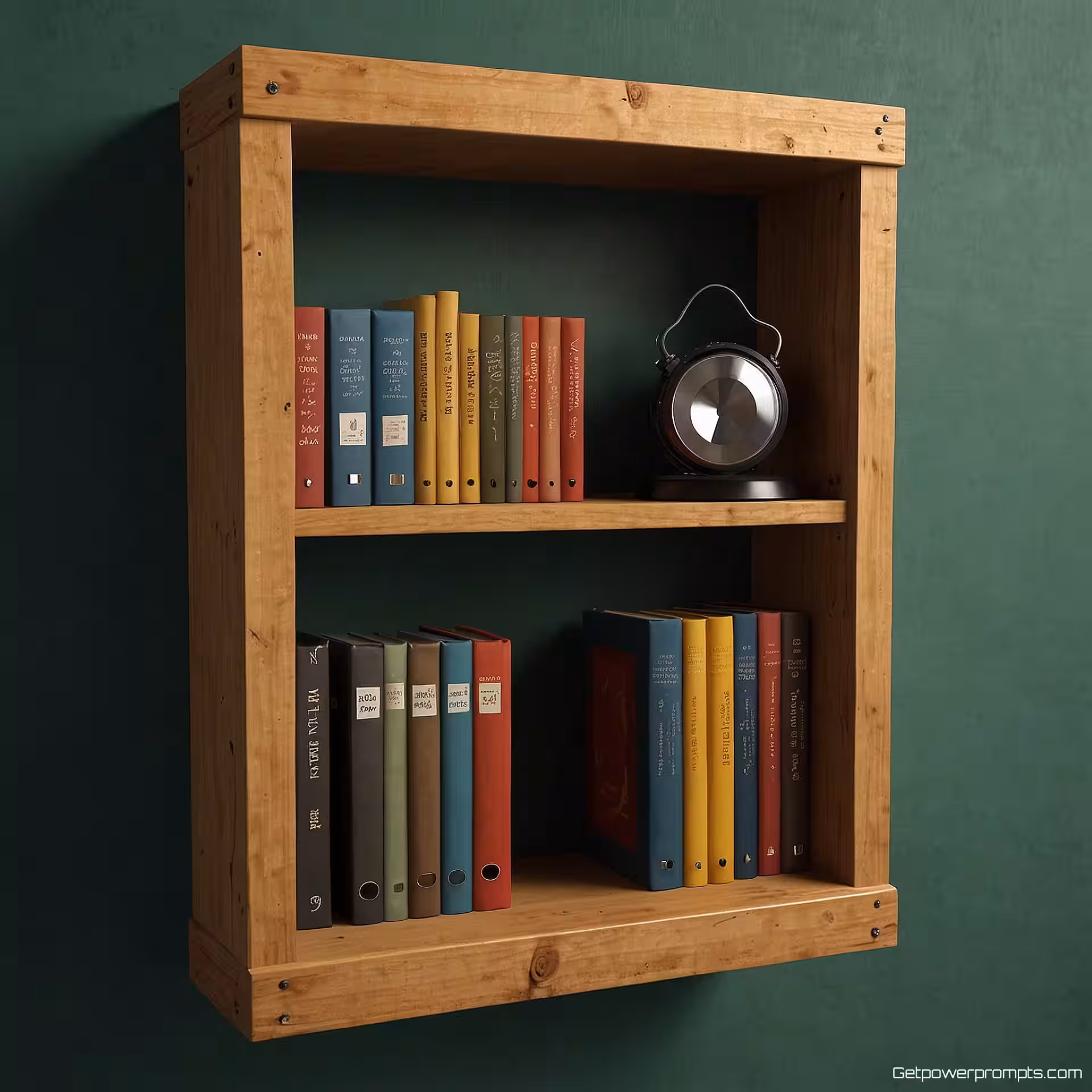 Houten boekenkast, veiligheidsinstructiediagram, technische illustratie, gecentreerd perspectief, heldere verlichting verlichting, contextueel achtergrond, waarschuwingssymbolen, veiligheidsmaatregelen, demonstratie van beschermende uitrusting, identificatiemarkeringen voor gevaren, educatieve veiligheidsgids