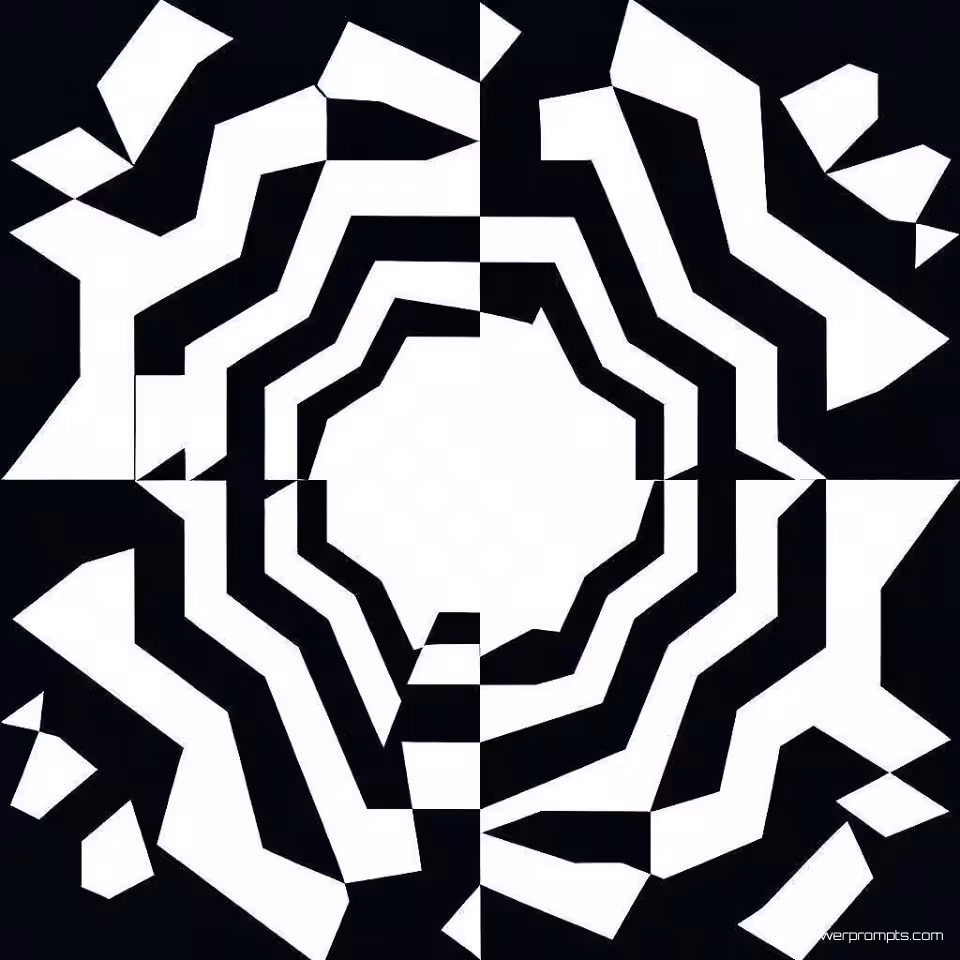 Hexagon patroon, minimalistisch posterontwerp, monochroom kleurenschema, gecentreerd perspectief, rustig atmosfeer, minimalistische geometrische patronen, abstracte vormen, schone lijnen, moderne kunst esthetiek, negatieve ruimte, symmetrische compositie