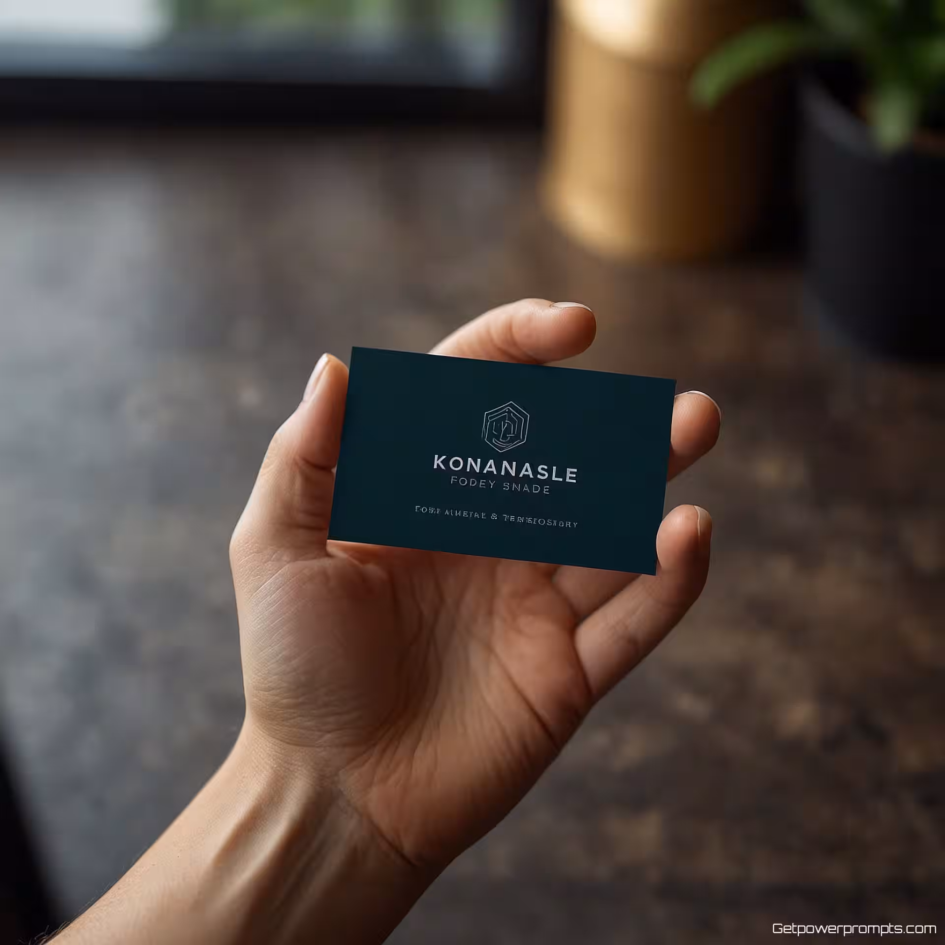 Creatief visitekaartje met illustratie, omgevingsportretfotografie, creatieve studio werkruimte werkplek, warme kantoorverlichting verlichting, inspirerende sfeer sfeer, natuurlijke compositie, contextueel verhaal, professionele zakelijke esthetiek, authentieke omgeving, zachte achtergrondfocus