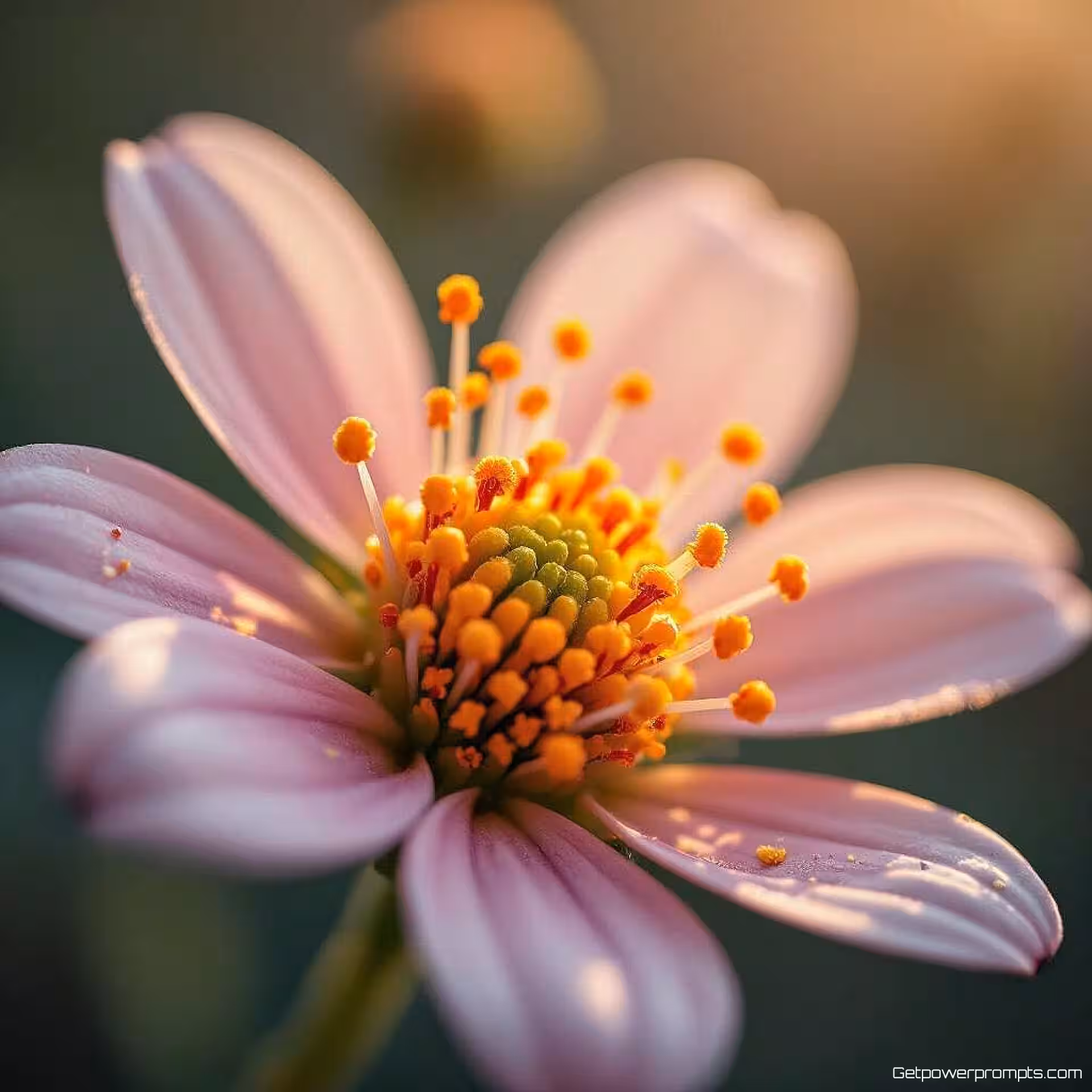 Bloem meeldraden en stuifmeel, tijdschrift macrofotografie, fotorealistisch, extreme close-up perspectief, studio belichting belichting, dramatisch sfeer, redactionele tijdschrift esthetiek, aards, extreme close-up, ingewikkelde details, ondiepe scherptediepte, professionele tijdschrift feature, textuur focus, vergrotings effecten
