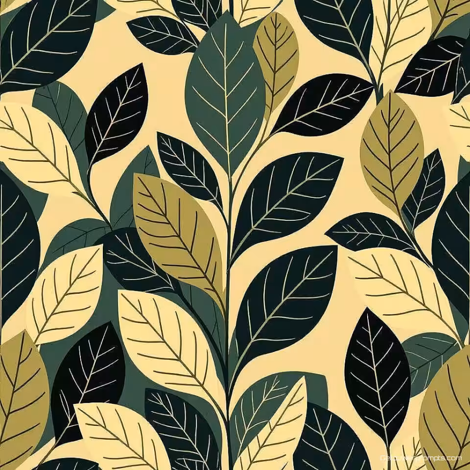 Bladnervatuur, biomimicry natuurlijk patroon, wetenschappelijke illustratie ontwerp, aardtinten kleurenschema, dicht rangschikking, naadloos herhalende textuur, effen achtergrond, organische geometrie, natuurgeïnspireerde vormen, biologische structuren, hoogwaardige digitale kunst, wetenschappelijke illustratie esthetiek