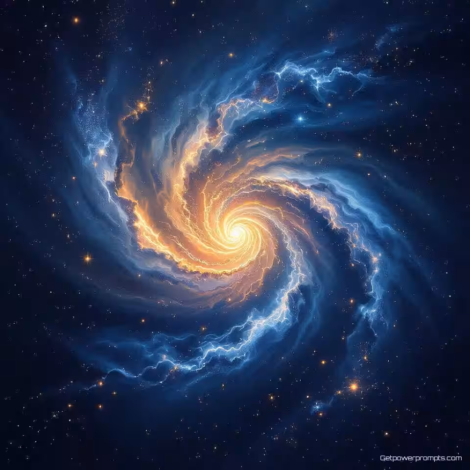 Spiraalstelsel nevelpatroon, digitale schilderkunst digitale kunst, diepe ruimte blauwen kleurenschema, interstellaire wolkenformaties, naadloos herhalende textuur, donkere ruimte achtergrond, kosmische stofdeeltjes, etherische gloed, diepe ruimte esthetiek, hoge resolutie digitale kunst, hemelse energiepatronen