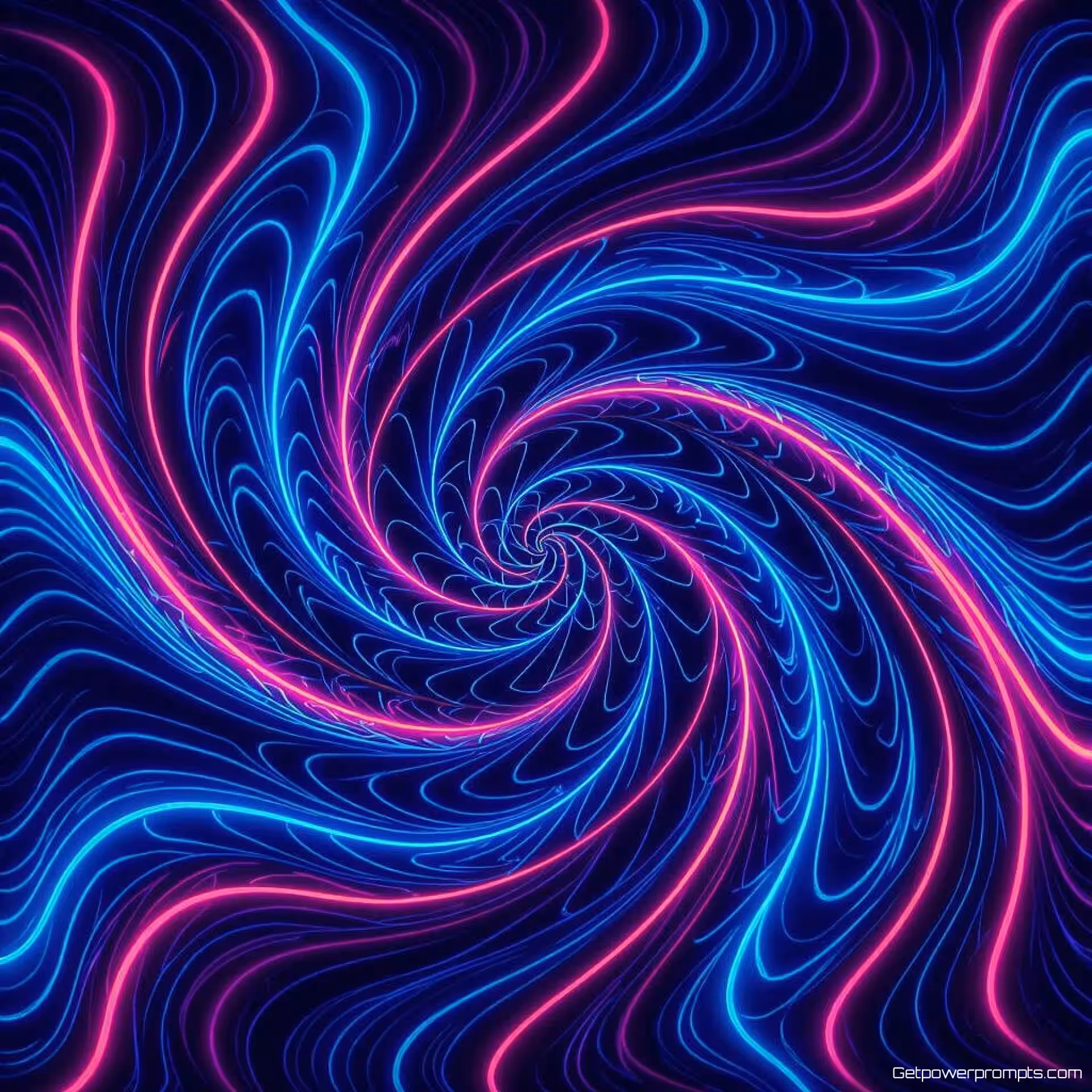 Vloeistofdynamica, kinetisch bewegingspatroon, abstract digitaal digitaal ontwerp, elektrisch neon kleurenschema, dynamische bewegingsillusie, optische stroomeffecten, naadloos herhalende textuur, effen kleur achtergrond, hoogwaardige digitale kunst, spiraalvormig bewegingsstijl, abstracte kinetische energievisualisatie