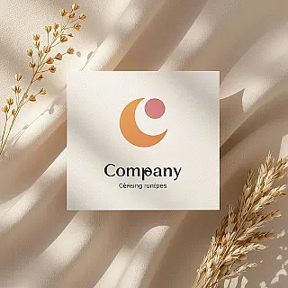 Bedrijfslogo, sjabloon voor social media berichten, minimalistisch, gradiënt achtergrond, zachte verlichting verlichting, pastel kleurenschema, professionele social media branding, kant-en-klaar bericht lay-out, moderne digitale esthetiek, merkconsistentie, boeiende visuele sjabloon, platform-geoptimaliseerd ontwerp, schone compositie, deelbaar contentformaat