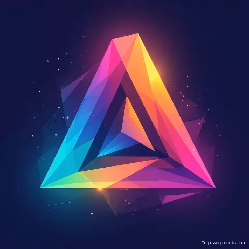 A, geometrische kunst digitale kunst, levendig kleurenschema kleurenschema, verloop achtergrond achtergrond, dramatische verlichting verlichting, abstracte compositie, moderne branding, creatieve typografie, artistieke interpretatie, levendig digitaal kunstwerk