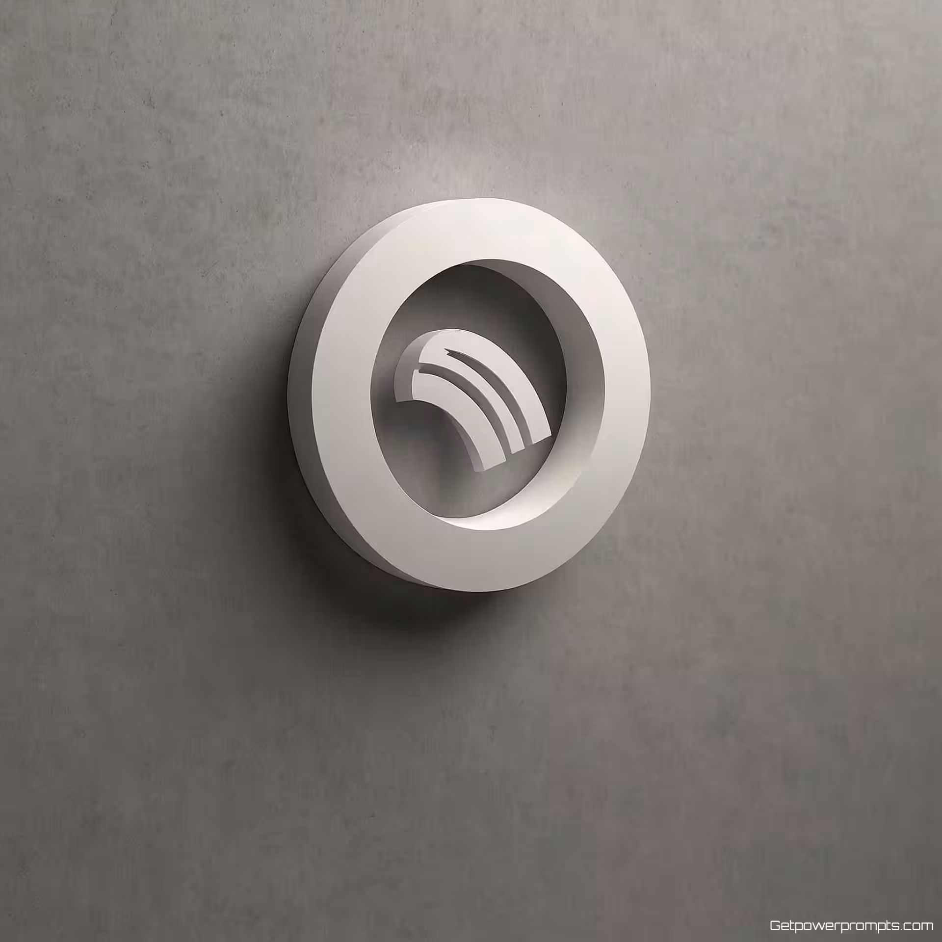 Minimaal merksymbool, minimalistisch ontwerp, schone witte achtergrond achtergrond, studio verlichting verlichting, moderne sfeer sfeer, professionele branding, schone compositie, visuele identiteit