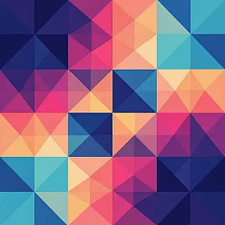 Geometrisch rasterpatroon, digitale kunst digitale achtergrond, koele tonen, glad verloop textuur, centered lay-out, calm sfeer, branding toepassing, digitaal canvas, veelzijdige achtergrond, professioneel ontwerp, visuele diepte, naadloos patroonpotentieel, digitale werkruimte achtergrond