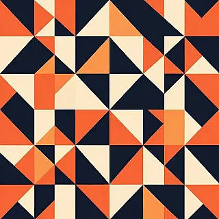 Geometrische vormen, minimalistisch digitaal patroon, effen kleur achtergrond, warme tinten, centraal lay-out, professioneel atmosfeer, naadloze herhaling, geometrische precisie, digitale branding, veelzijdige achtergrond, moderne esthetiek, subtiele brandingelementen