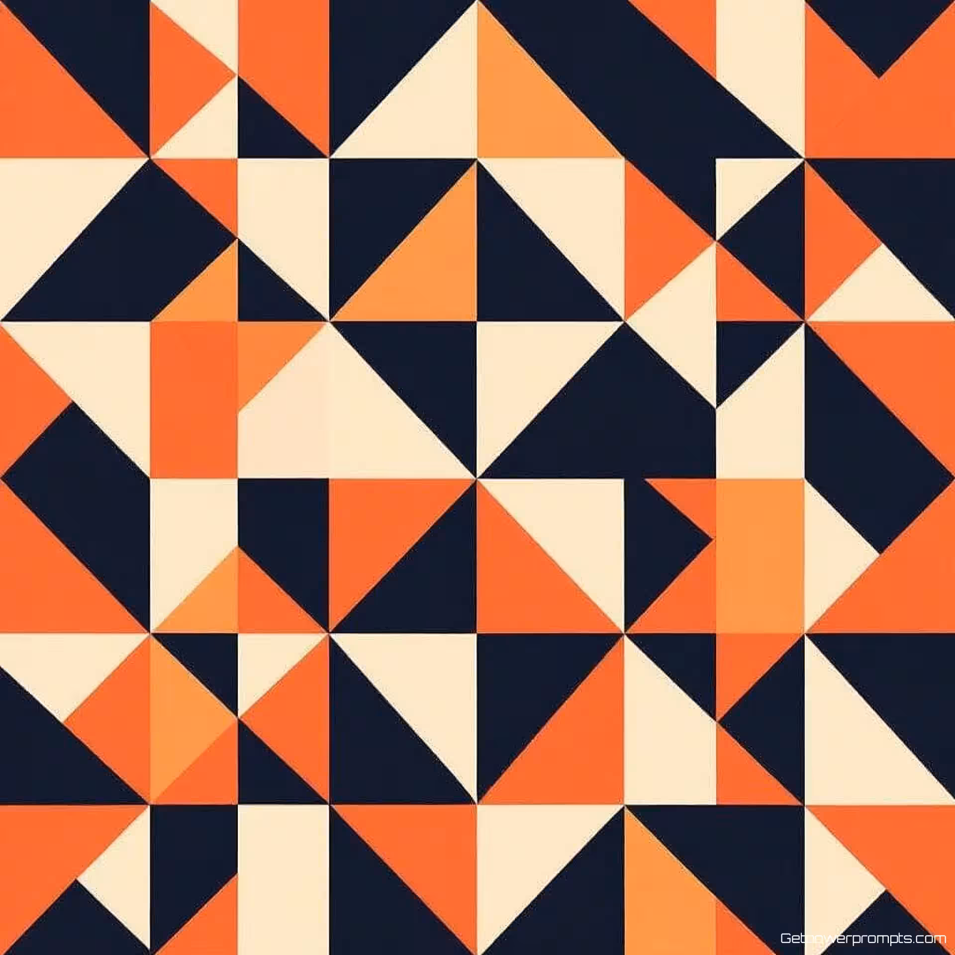 Geometrische vormen, minimalistisch digitaal patroon, effen kleur achtergrond, warme tinten, centraal lay-out, professioneel atmosfeer, naadloze herhaling, geometrische precisie, digitale branding, veelzijdige achtergrond, moderne esthetiek, subtiele brandingelementen