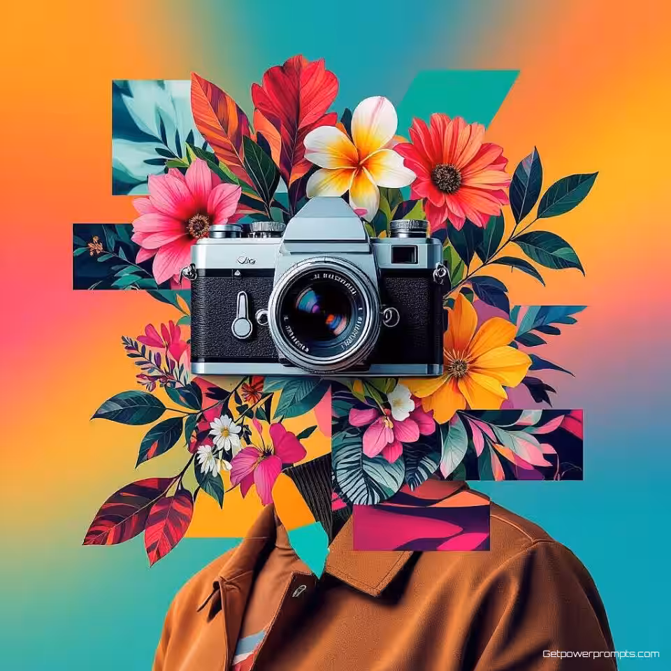 Fotografie gecombineerd met illustraties, schone digitale esthetiek digitale collage, kleurverloop achtergrond achtergrond, zachte pastel kleuren, meerdere gelaagde elementen lay-out, zachte dromerige atmosfeer sfeer, mixed media esthetiek, visuele verhaalvertelling, merkidentiteit, gelaagde compositie, artistieke rangschikking, hedendaags ontwerp, digitale kunstfusie