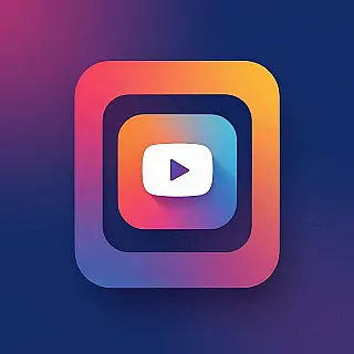 Bedrijfslogo, social media story frame, minimalistisch, gradiënt achtergrond, merk kleuren, gecentreerd lay-out, energiek sfeer, verticaal formaat, geoptimaliseerd voor mobiel, visuele branding, engagement-gericht ontwerp, story template esthetiek