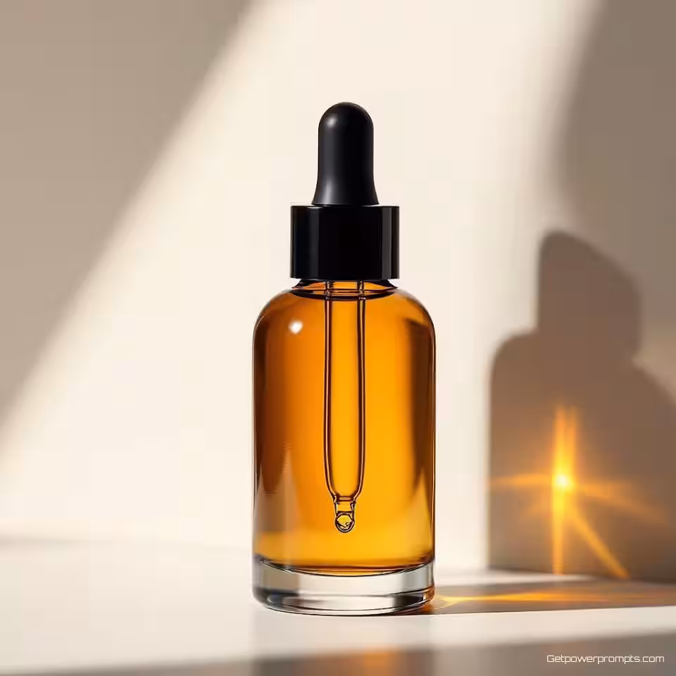 Huidverzorgingsserum, minimalistische productfotografie, effen wit achtergrond, studiobelichting verlichting, close-up perspectief, schoon esthetisch, commerciële reclame, scherpe focus, monochroom