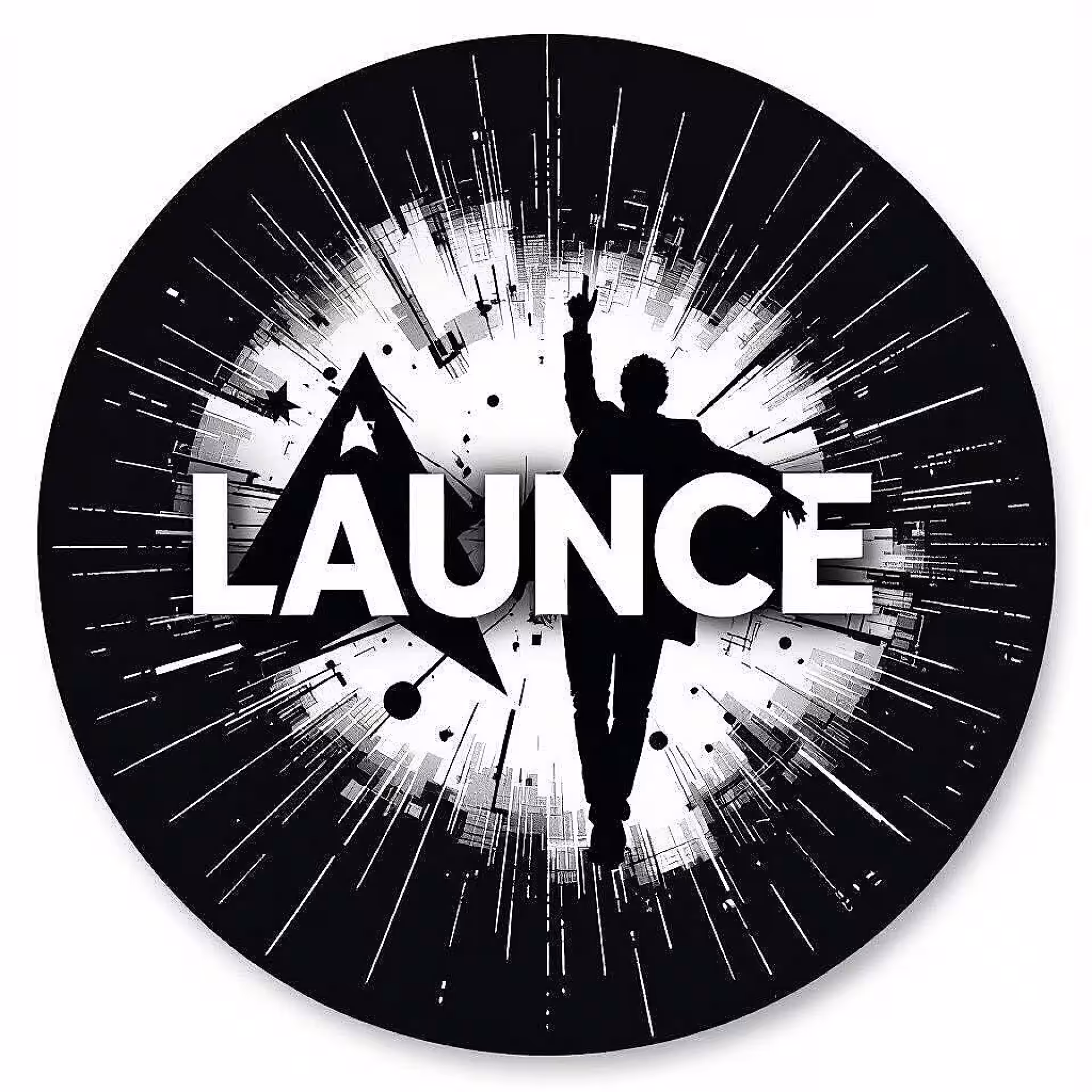 Productlancering, fotorealistisch, dramatisch sfeer, donker stedelijk achtergrond, zijverlichting verlichting, cinematografische compositie, dramatische schaduwen, professioneel evenementenbanner, schone typografieruimte, film noir esthetiek, hoog contrast verlichting, atmosferisch visueel verhaal