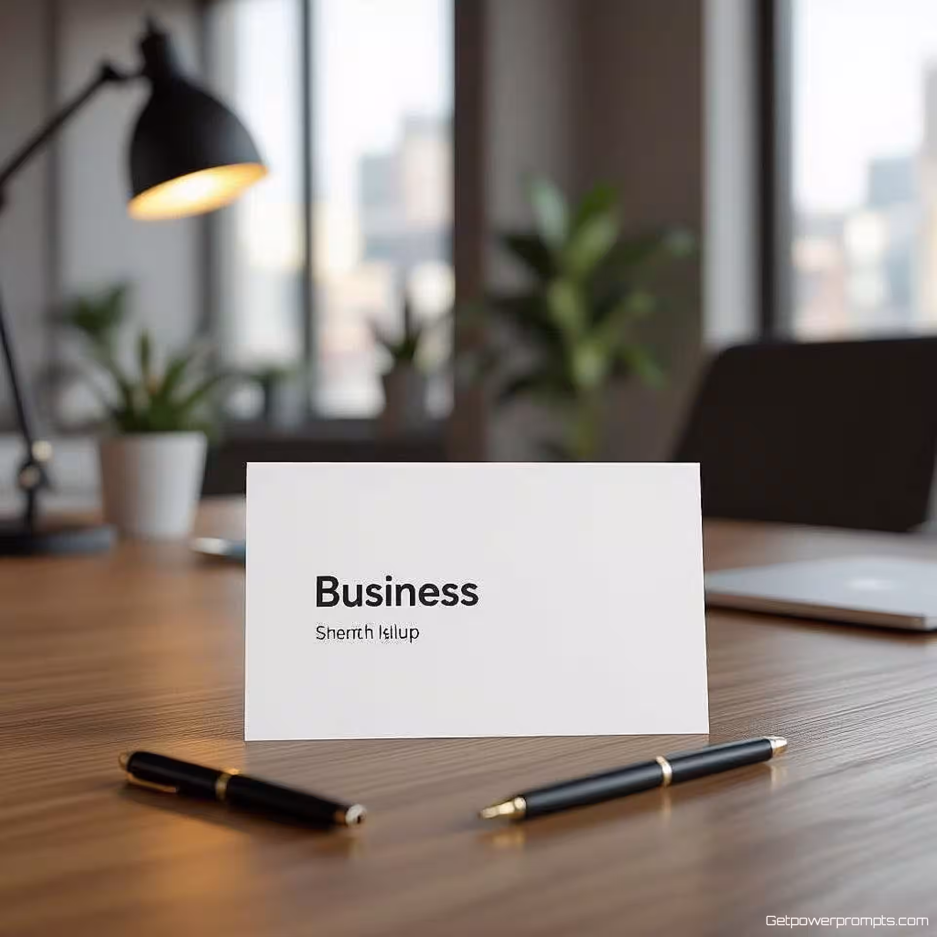 Visitekaartje, fotorealistisch mockup, kantoortafel achtergrond, zacht natuurlijk licht verlichting, professioneel sfeer, professionele presentatie, realistische plaatsing, schone compositie, veelzijdige marketingvisual, zakelijk document esthetiek