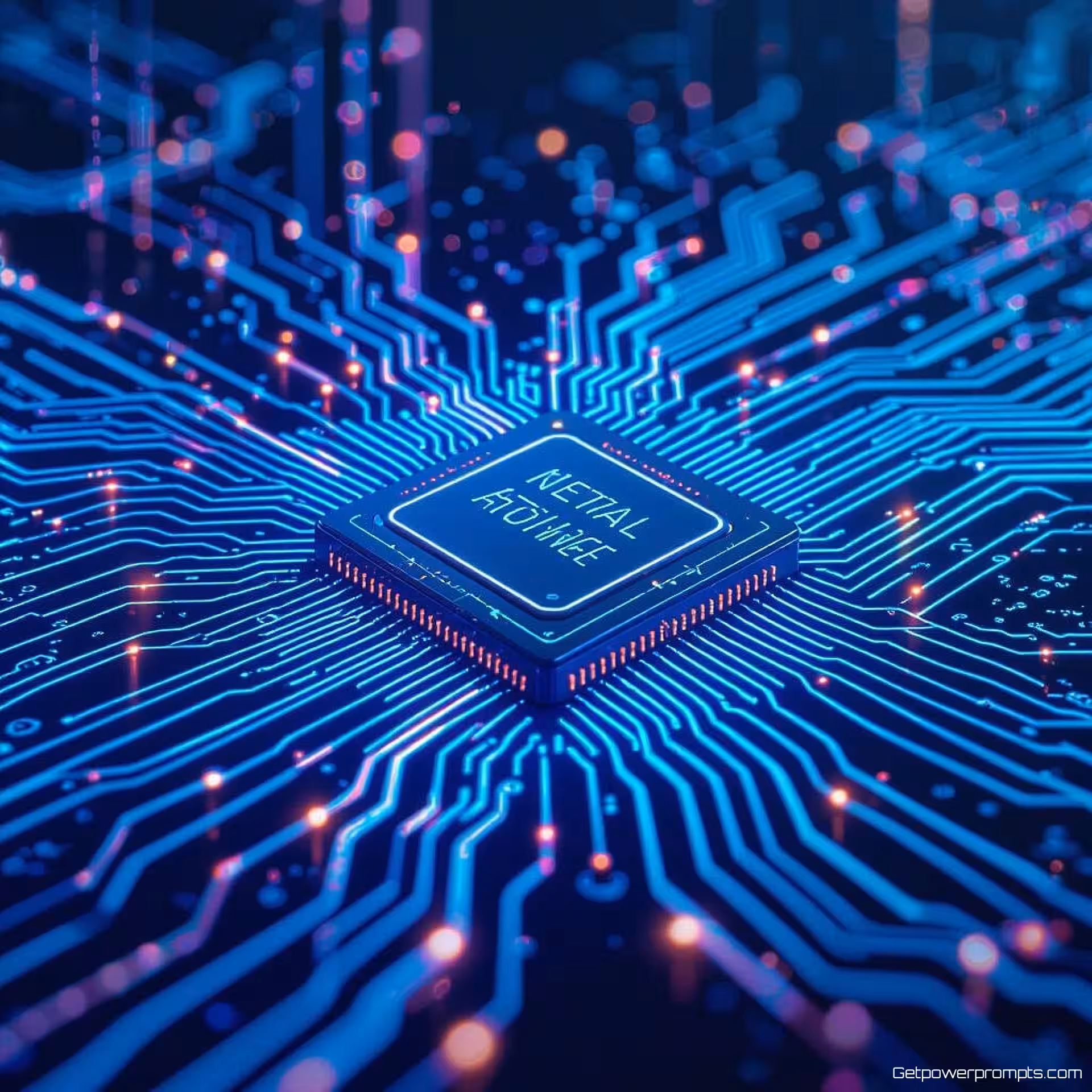 Kunstmatige intelligentie neuraal netwerk, digitale illustratie, futuristisch en innovatief sfeer, blauw en zilver palet, redactionele technologie illustratie, digitale interface elementen, futuristisch ontwerp, tijdschrift lay-out gereed, professioneel kunstwerk, moderne esthetiek, publicatiekwaliteit, schone lijnen, conceptuele technologie visualisatie