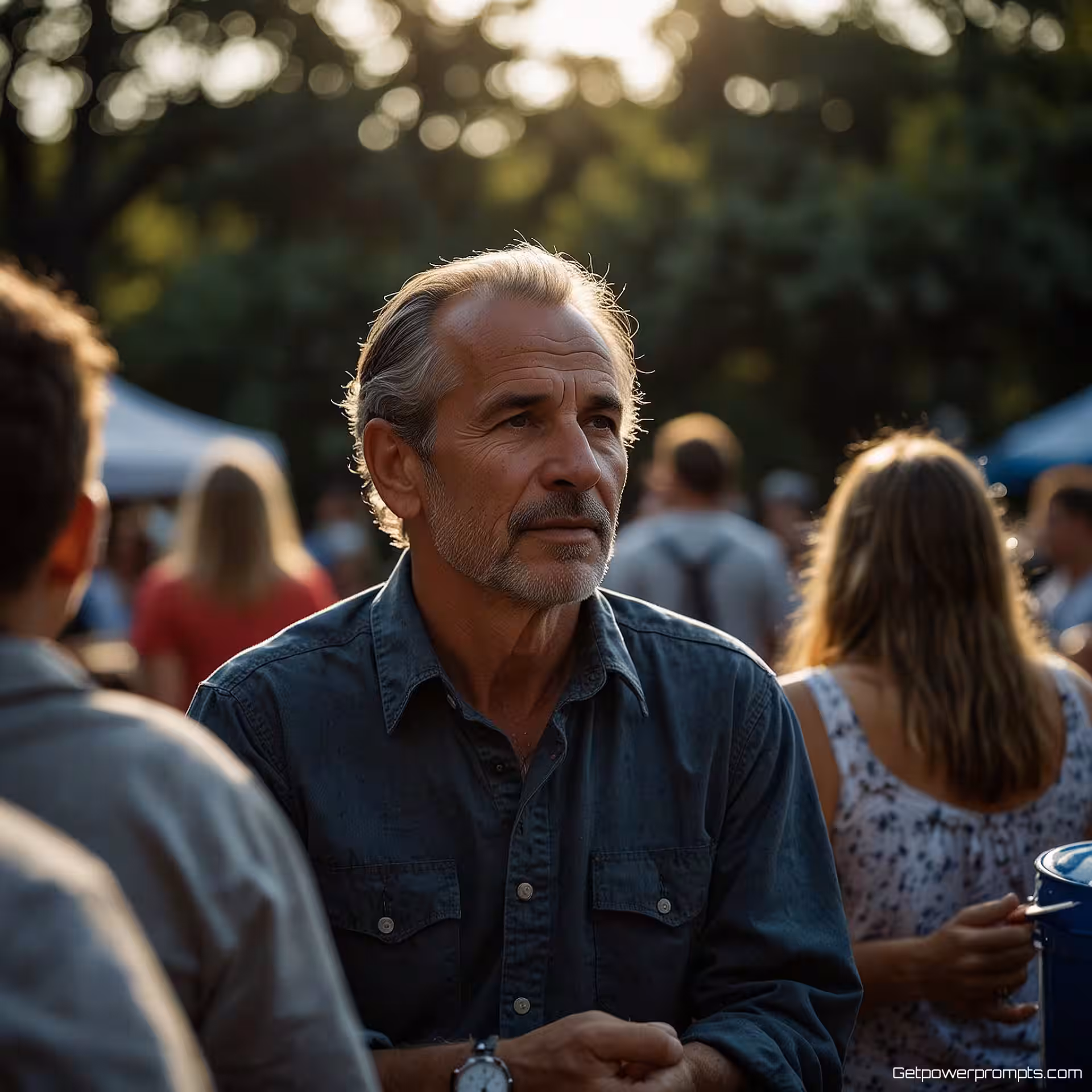 Buurtfestival, documentaire fotografie, beschouwend sfeer, close-up perspectief, natuurlijk omgevingslicht belichting, fotojournalistieke stijl, authentiek verhalen vertellen, redactionele feature, spontaan moment, omgevingscontext, natuurlijke achtergrond, professionele kwaliteit, narratieve diepte, menselijk belang, real-life scenario