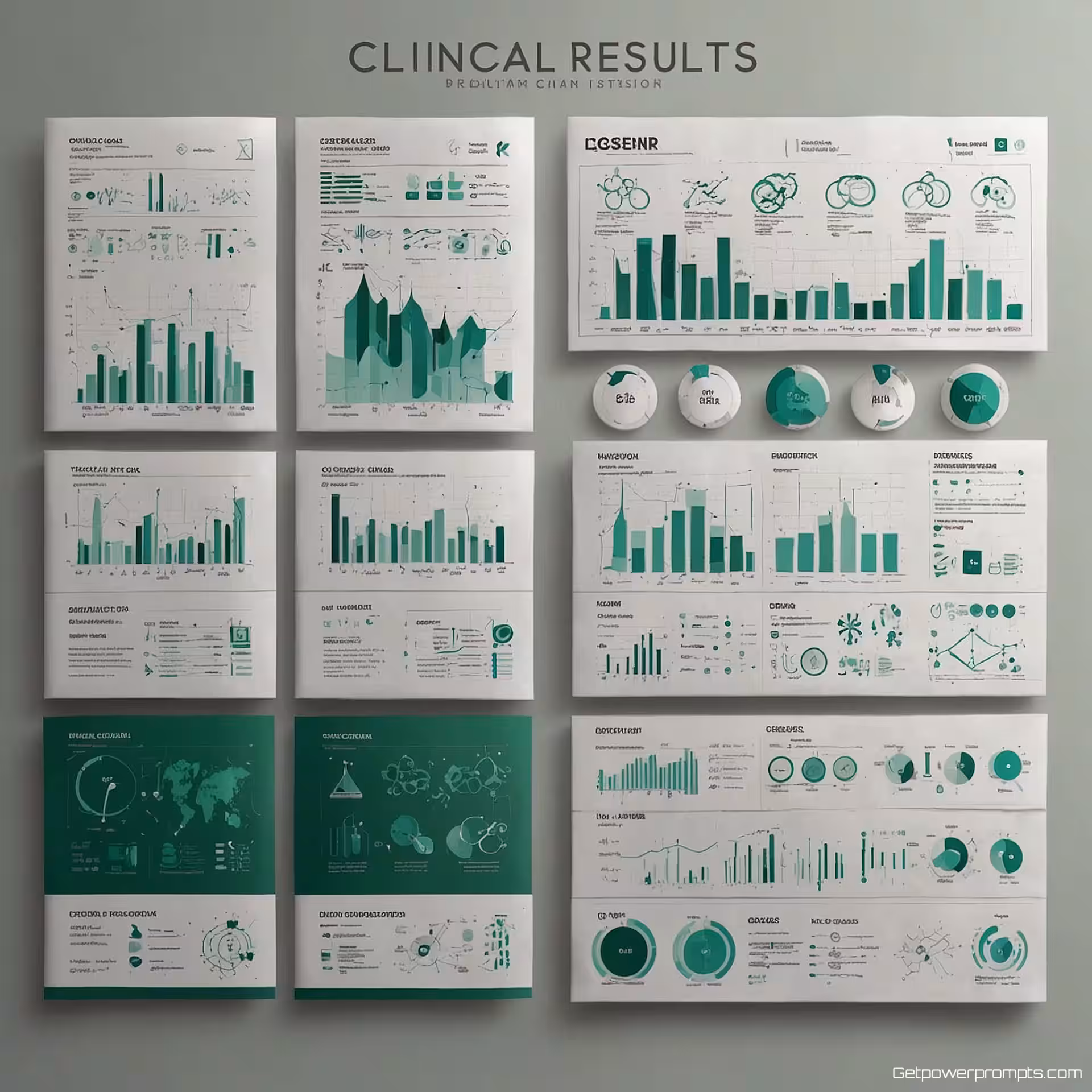 Klinische studie resultaten, wetenschappelijke onderzoek infographic, schematisch diagram visualisatie, schone witte achtergrond, laboratoriumkleuren kleurenschema, laboratorium esthetiek, datadiagrammen en grafieken, moleculaire diagrammen, onderzoeksapparatuur elementen, schone wetenschappelijke lay-out, professionele academische presentatie