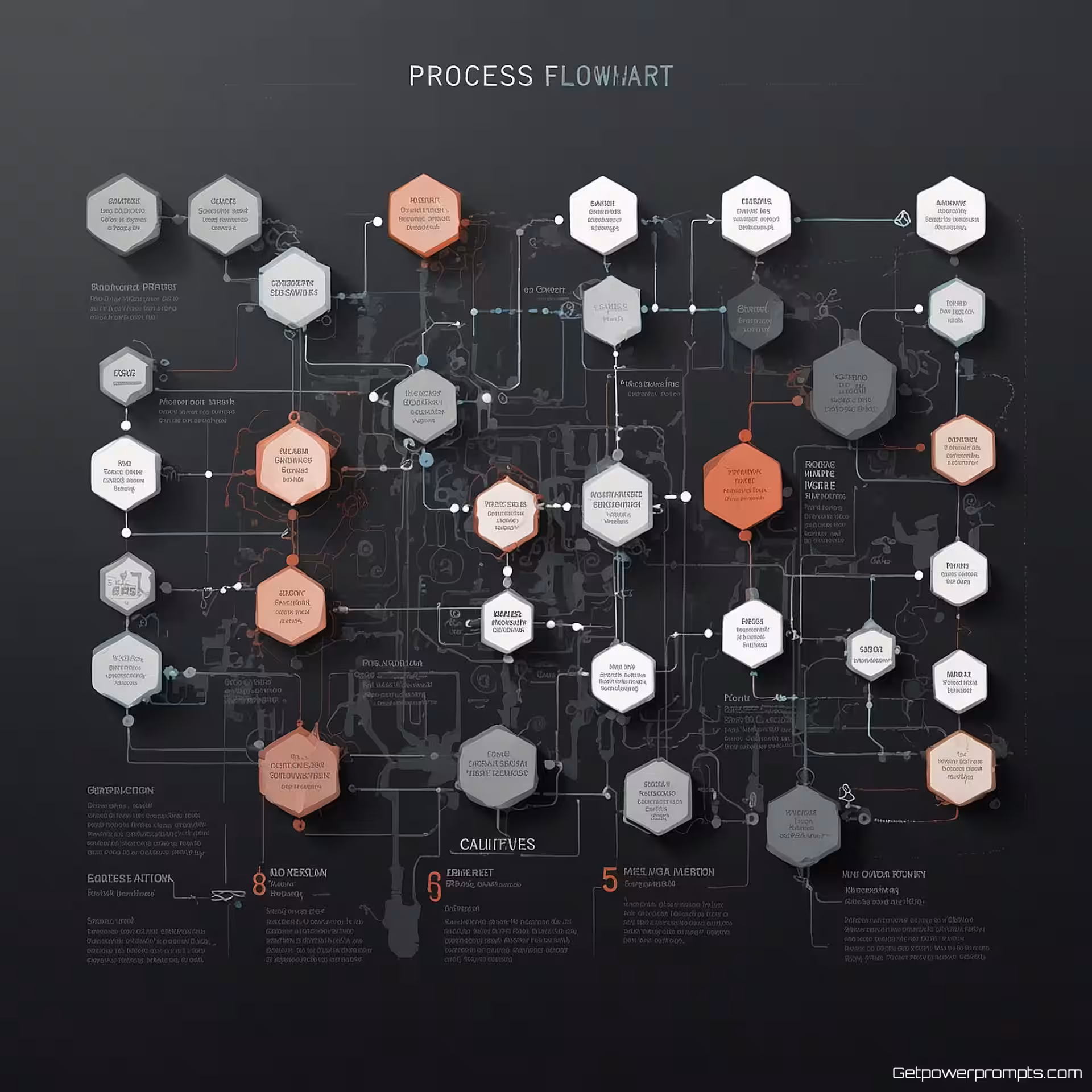 Proces stroomdiagram, lijnkunst, professioneel sfeer, conceptueel diagram, redactionele lay-out, witte achtergrond achtergrond, levendige kleuren, schone lijnen, professionele whitepaper illustratie, scherpe details, informatieontwerp