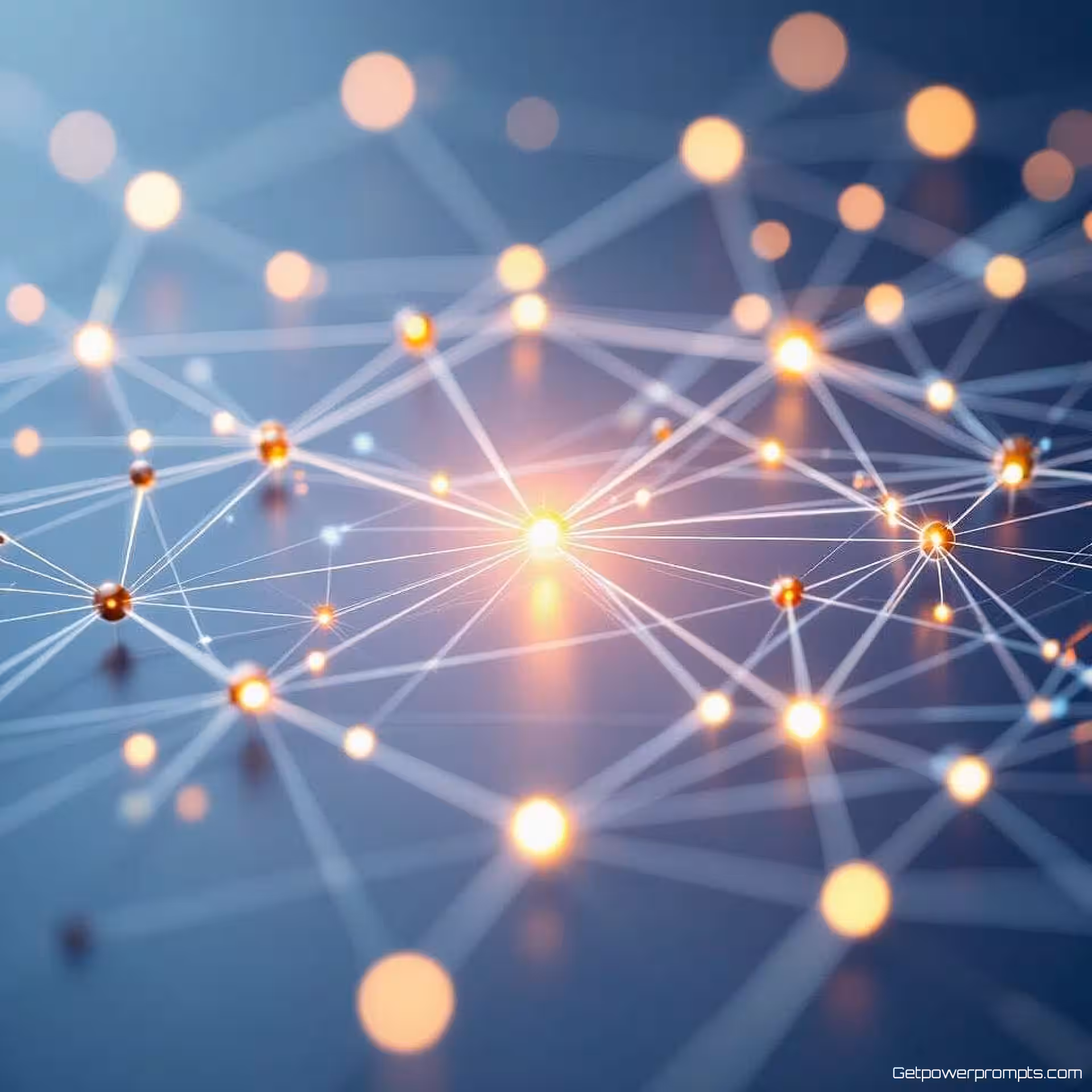 Onderling verbonden knooppunten, fotorealistisch, professioneel sfeer, redactionele hoofdafbeelding, gecentreerd perspectief, minimalistisch achtergrond, monochroom, professionele whitepaper kopvisual, conceptueel verhaal, schoon modern esthetiek, zacht belichting, scherpe details, premium publicatiekwaliteit