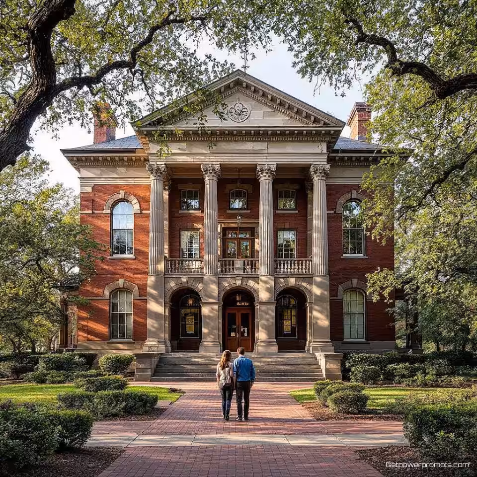 19e-eeuws gerechtsgebouw, documentaire architectuurfotografie, menselijk schaal omgevingsportret perspectief, natuurlijk daglicht belichting, rustig contemplatief atmosfeer, authentiek verhalen vertellen, contextuele omgeving, menselijke interactie, professionele architectuurdocumentatie, scherpe focus, natuurlijke texturen, aards neutraal kleurenschema, omgevingsverhaal, spontane momenten