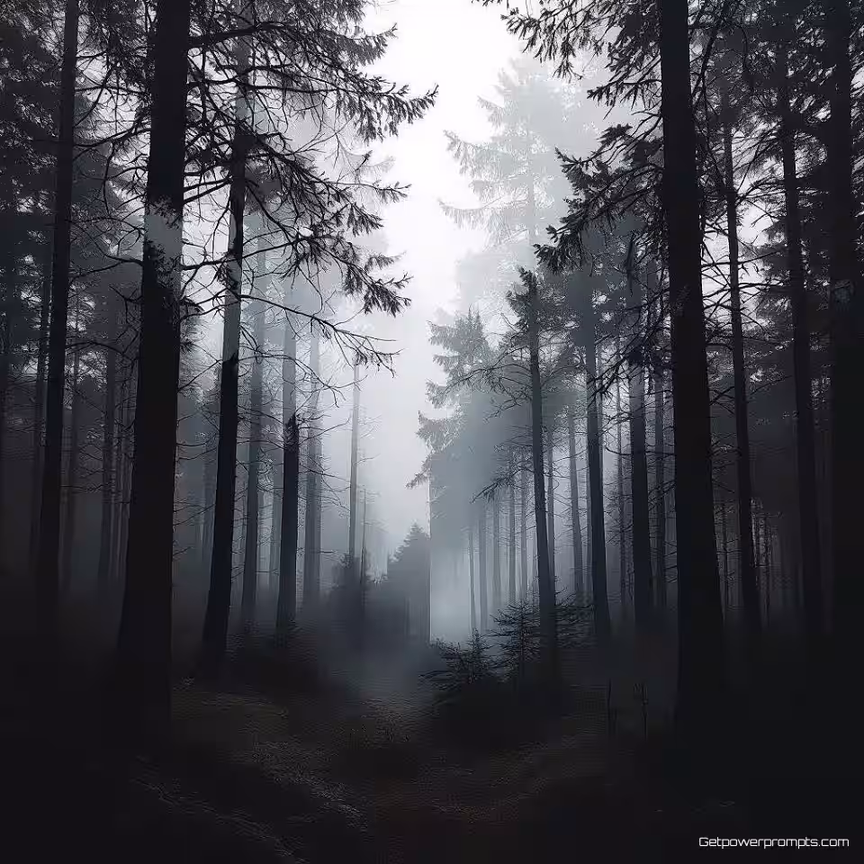 Bos met architectonische elementen, experimentele dubbele belichting fotografie, fotorealistisch, monochroom, zacht natuurlijk licht belichting, wazig achtergrond, gelaagde compositie, transparante overlays, etherisch mengen, abstracte fusie, meervoudige belichtingstechniek, droomachtige sfeer, experimentele fotografie