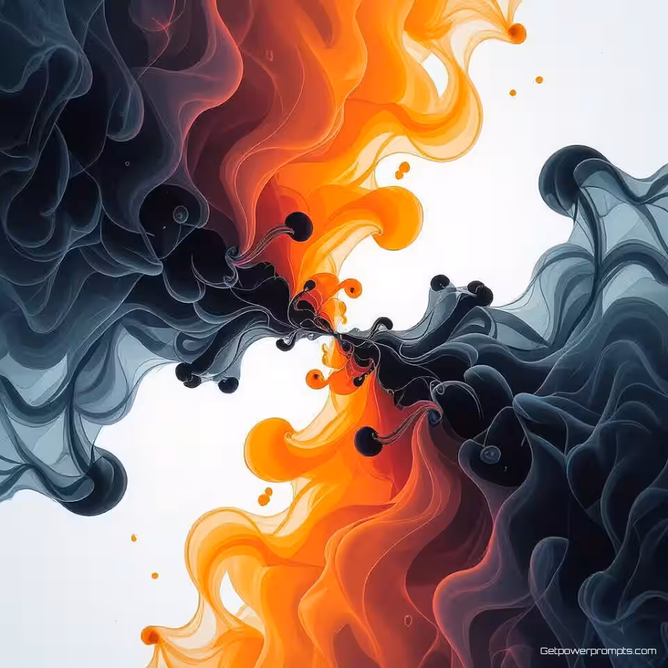 Zwarte inkt in water, experimentele inktdiffusiefotografie, fotorealistisch, levendige kleuren, macroperspectief, achtergrondverlichting verlichting, effen zwart achtergrond, vloeistofdynamica, organische inktpatronen, abstracte diffusie, oppervlaktespanningseffecten, levendige kleurmenging, artistieke compositie, experimentele opname