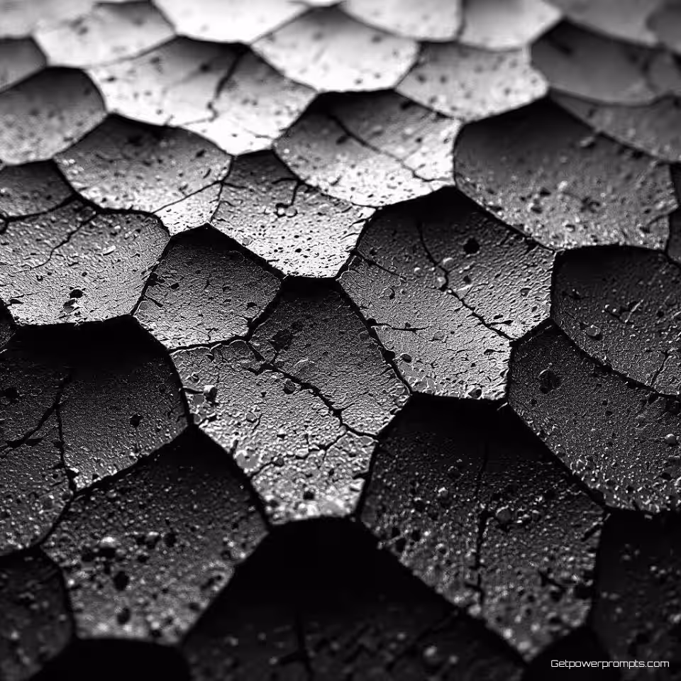 Textuur oppervlaktedetails, zwart-wit abstracte fotografie, minimalistisch, close-up perspectief, dramatische belichting belichting, mysterieus sfeer, experimentele vormen, textuurpatronen, hoog contrast monochroom, esthetiek van beeldende kunst, professionele kwaliteit