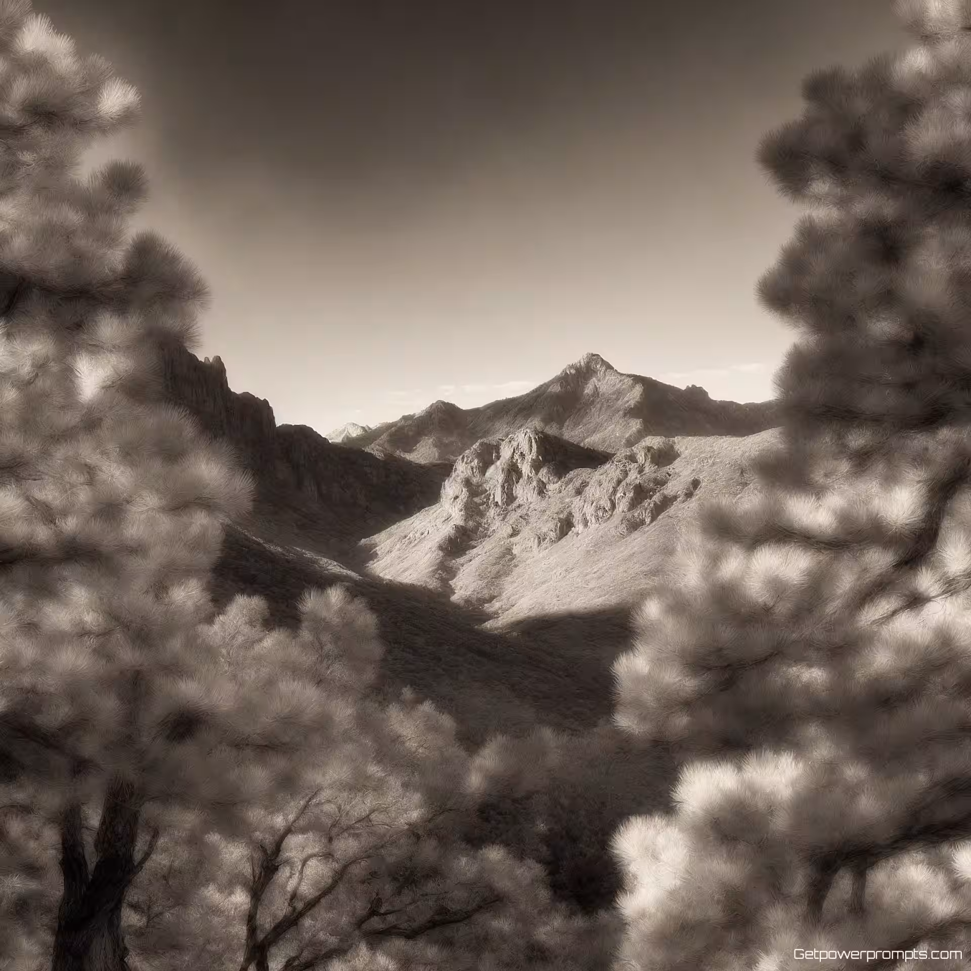 Berglandschap, fotokunst, impressionistisch stijl, gecentreerd perspectief, {{belichting}} belichting, {{kleurenpalet}} kleurenpalet, museumkwaliteit print, artistieke compositie, galerij esthetiek, ondiepe scherptediepte, professioneel printklaar