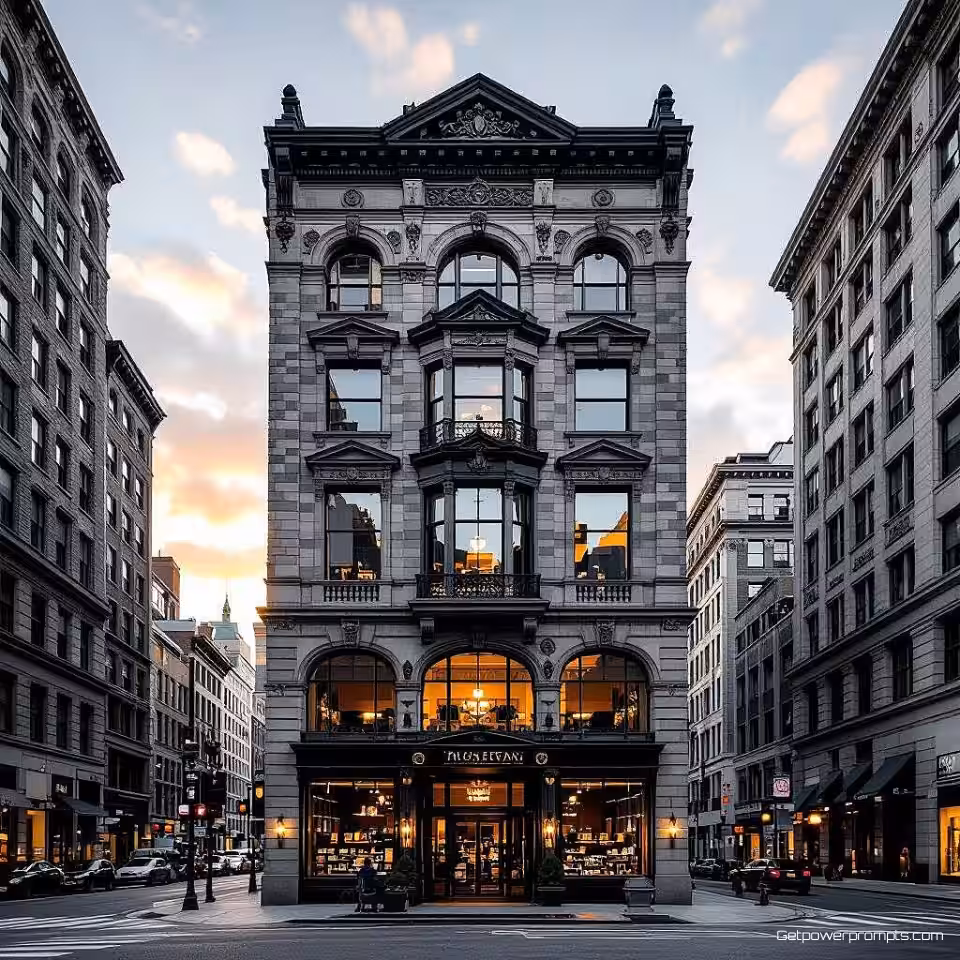 Historische gevel, fijne kunst stadsfotografie, monochrome fijne kunst stijl, groothoek stadsbeeld perspectief, gouden uur belichting belichting, monochroom kleurenschema kleurenschema, dramatische stadsatmosfeer sfeer, galerij kwaliteit print, museumtentoonstelling esthetiek, professionele kunstfotografie, stadslandschap compositie, architectonische details, archiefkwaliteit printkwaliteit, dramatische stadsatmosfeer