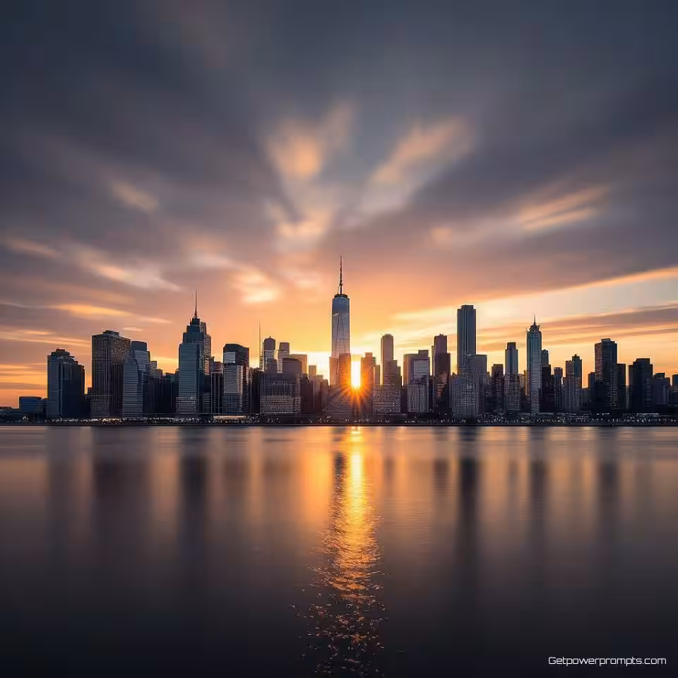 Binnenstad skyline, fijne kunst stadsfotografie, monochrome fijne kunst stijl, groothoek stadsbeeld perspectief, gouden uur belichting belichting, monochroom kleurenschema kleurenschema, dramatische stadsatmosfeer sfeer, galerij kwaliteit print, museumtentoonstelling esthetiek, professionele kunstfotografie, stadslandschap compositie, architectonische details, archiefkwaliteit printkwaliteit, dramatische stadsatmosfeer
